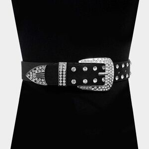 Crystal- 38" Plus size Belt new